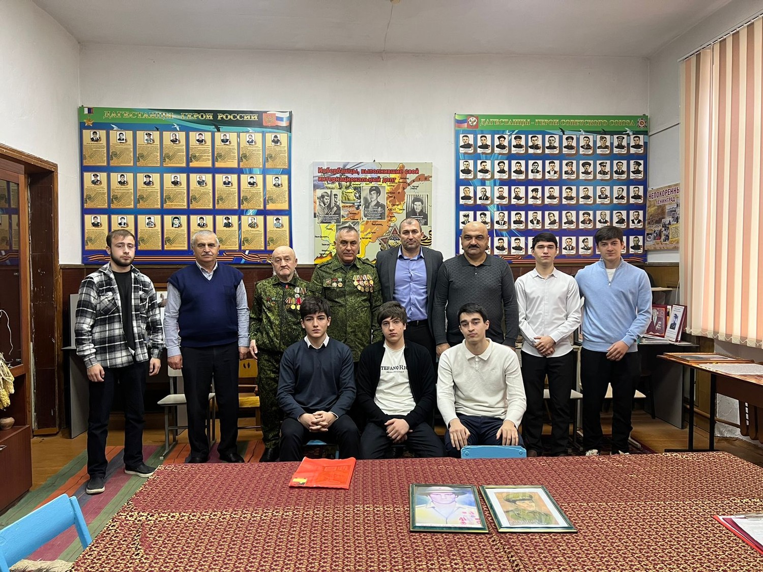 Участие в круглом столе в память об афганской войне
