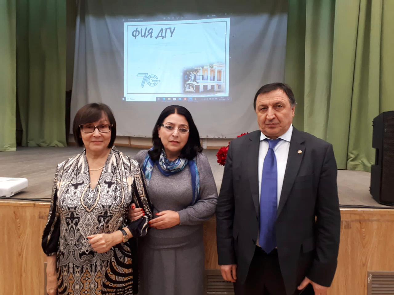 Праздничный вечер к юбилею факультета иностранных языков ДГУ