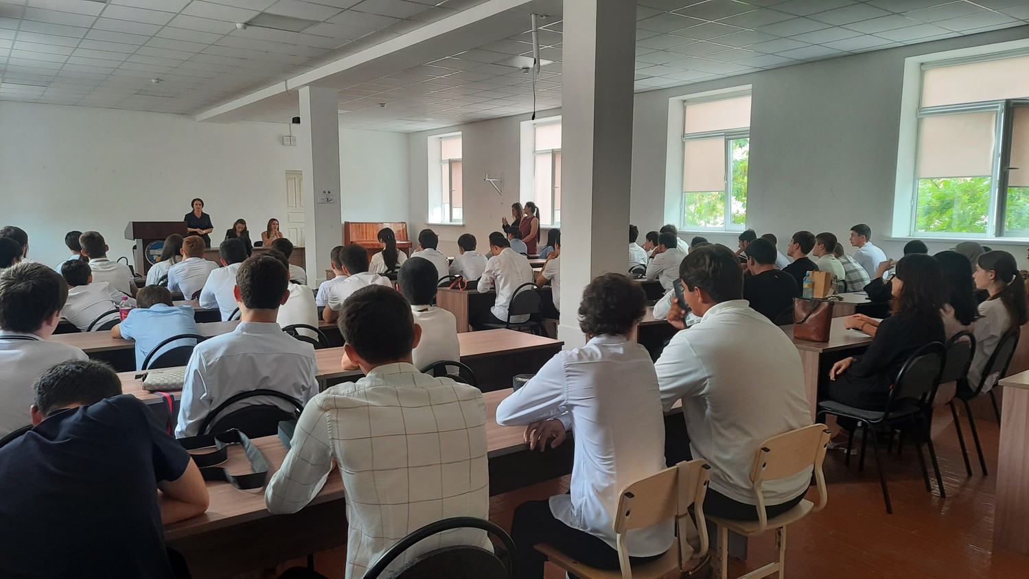 Встреча первокурсников с представителями правоохранительных органов