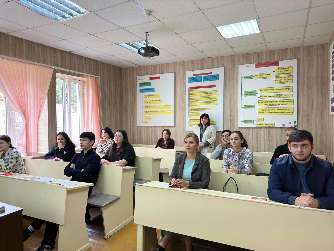 Открытое практическое занятие по уголовному праву