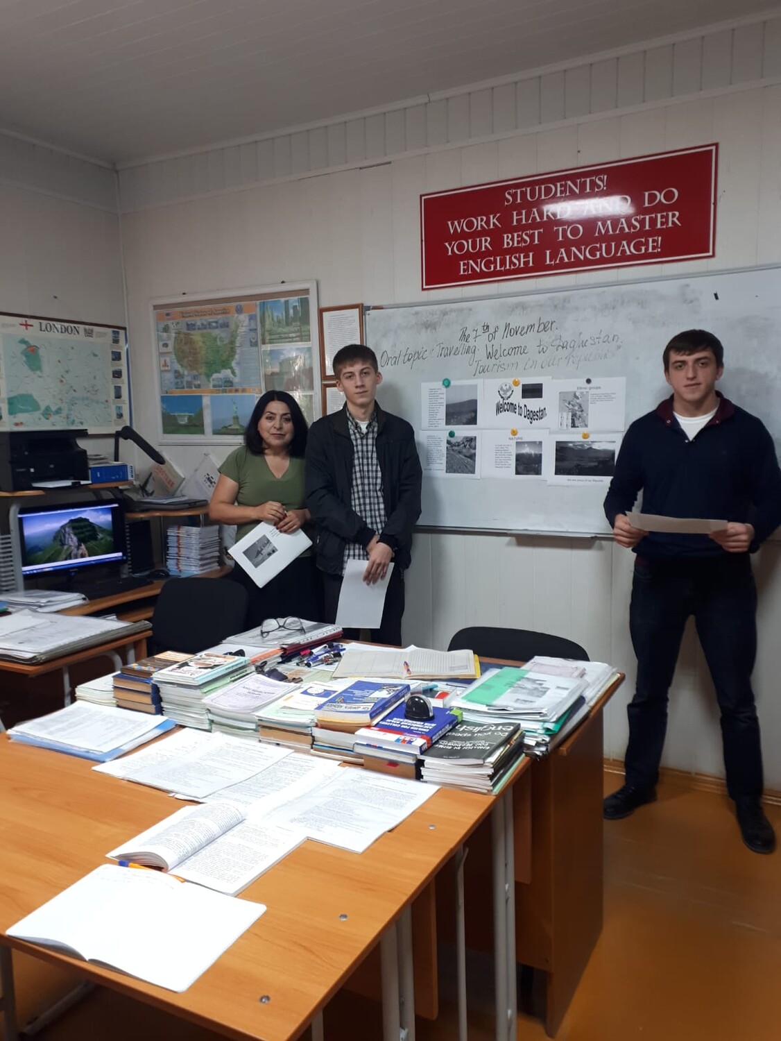 Открытое интерактивное занятие по английскому языку на отделении ВО