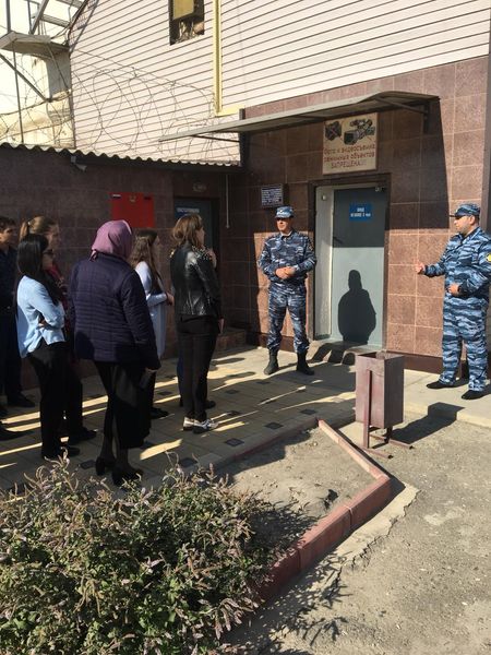 Студенты посетили исправительную женскую колонию