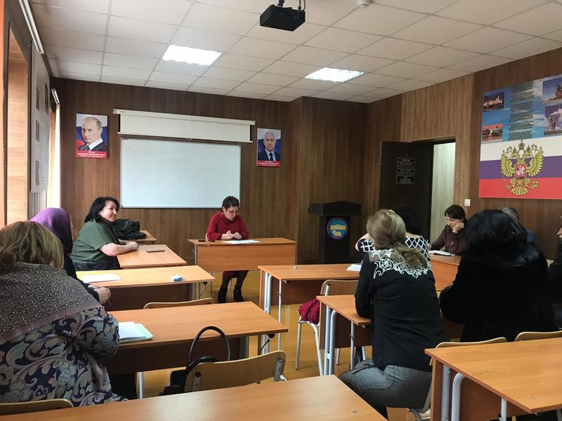 Состоялось заседание кафедры экономико-правовых и общеобразовательных дисциплин