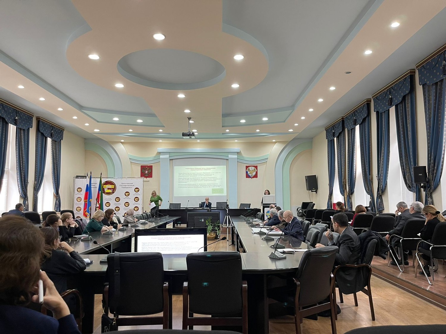 Участие в работе научно-методического совета ДГУ